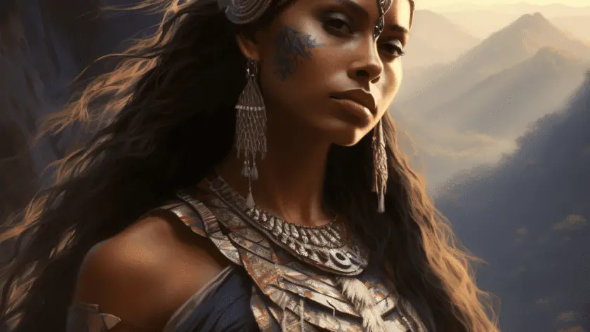 Représentation de Ninhursag, divinité de la mythologie mésopotamienne - AI generated