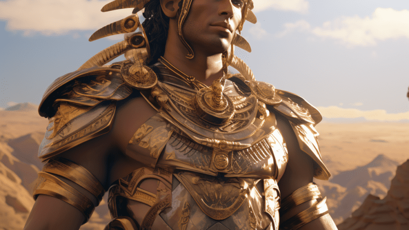 Représentation de Kingu, divinité de la mythologie mésopotamienne - AI generated