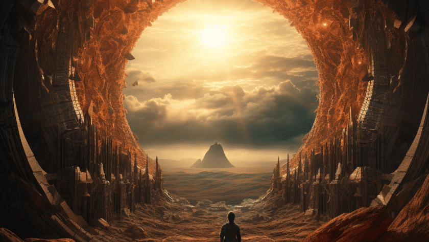 Représentation de Dimpemekug, divinité de la mythologie mésopotamienne - AI generated