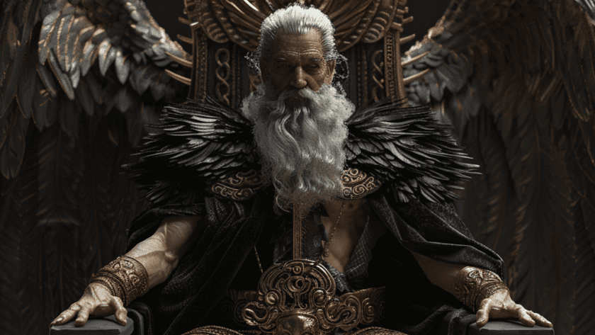 Représentation de Rhadamanthe, divinité de mythologie grecque - AI generated