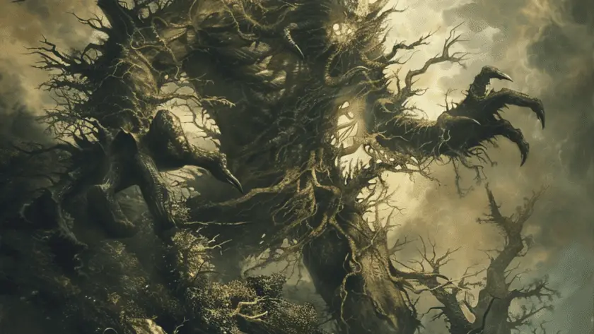 Représentation de Briarée, créature de la mythologie grecque - AI generated
