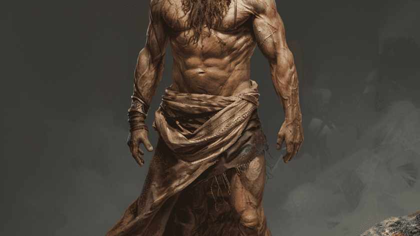 Représentation d'Éphialtès, divinité de la mythologie grecque - AI generated
