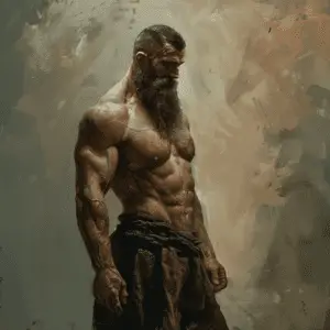 Représentation d'Otos, personnage de la mythologie grecque - AI generated