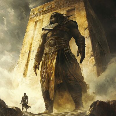 Représentation d'Euryalos dans la mythologie grecque - AI generated