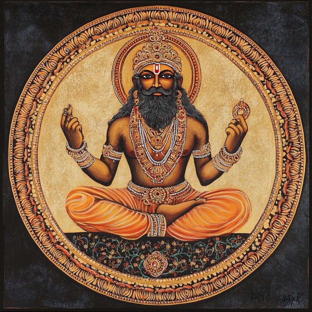Représentation du dieu Hindou Vamana - AI generated