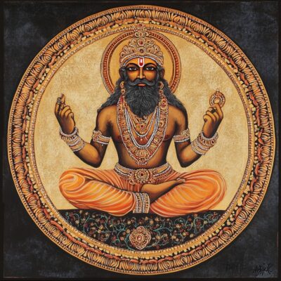 Représentation du dieu Hindou Vamana - AI generated
